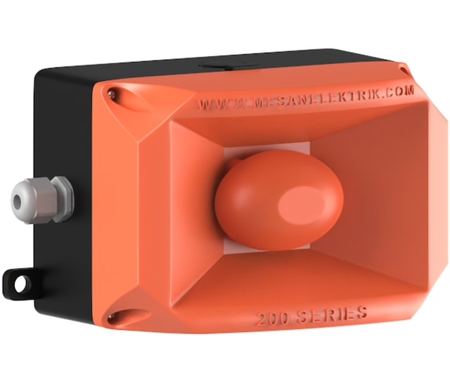 Mesan Elektronik Siren 43 Ses 5 Kontak 12-24vac/dc Ms 204.12-24vac/dc