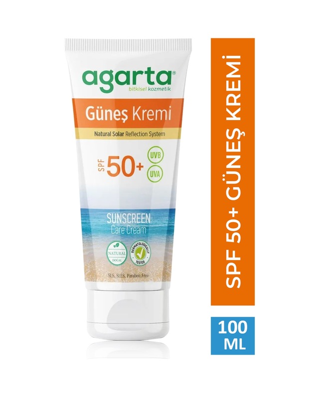 Agarta Güneş Kremi SPF 50+ 100 ML Yetişkin