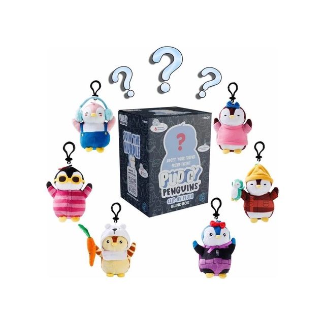 Sürpriz Paket Penguins Anahtarlık Klipsi 1 Adet