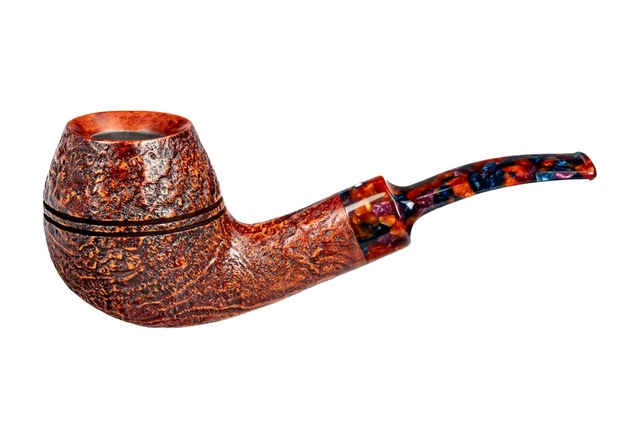 Vauen Harlekin Hk546 9mm. Filtreli Akrilik Saplı Pipo