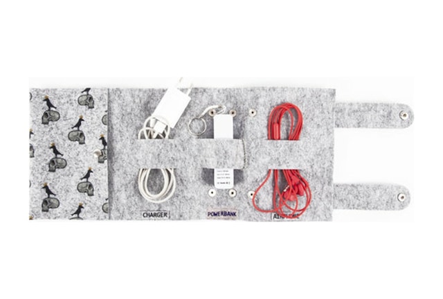Biggdesign King Raven Keçe Mobile Organizer