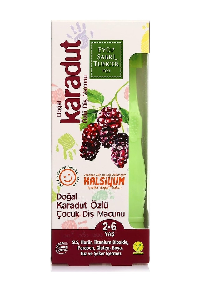Tr Eyüp Sabri Tuncer Doğal Karadut Özlü Diş Macunu 60 Ml F 1 Paket