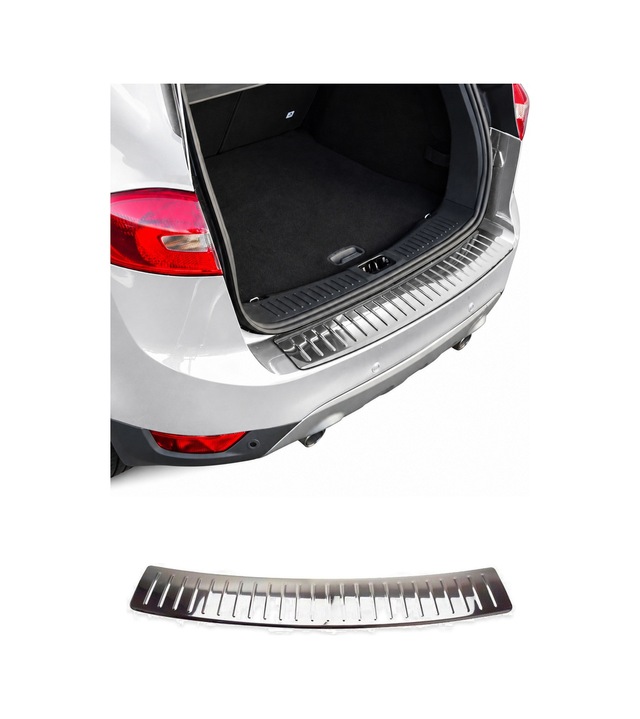 Ford Kuga I 2008-2012 Uyumlu Krom Arka Tampon Eşiği Paslanmaz Çelik