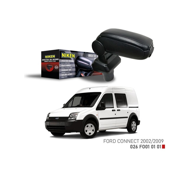 Niken Araca Özel Kolçak Ford Connect 2002 - 2009 Siyah