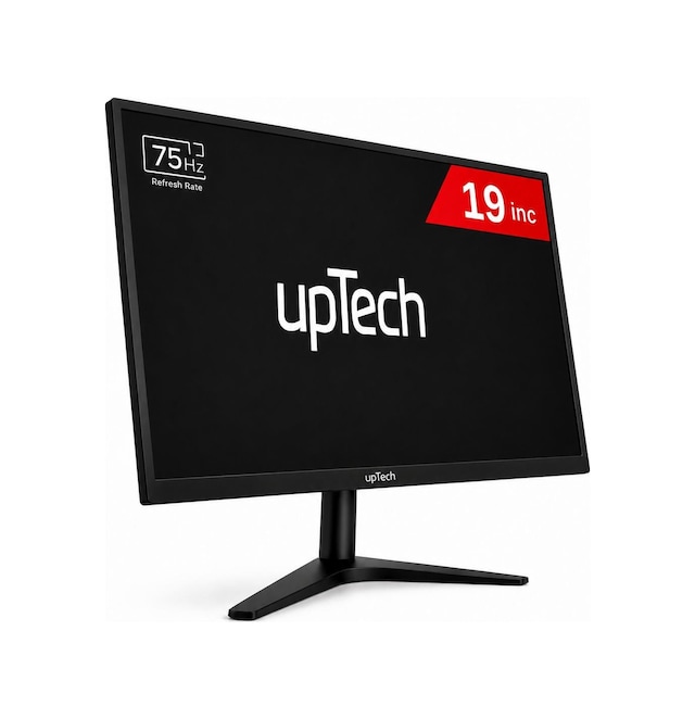 Uptech 19″ Led Monitör 75hz 5ms Hdmı Vga Geniş Ekran Bilgisayar Monitörü