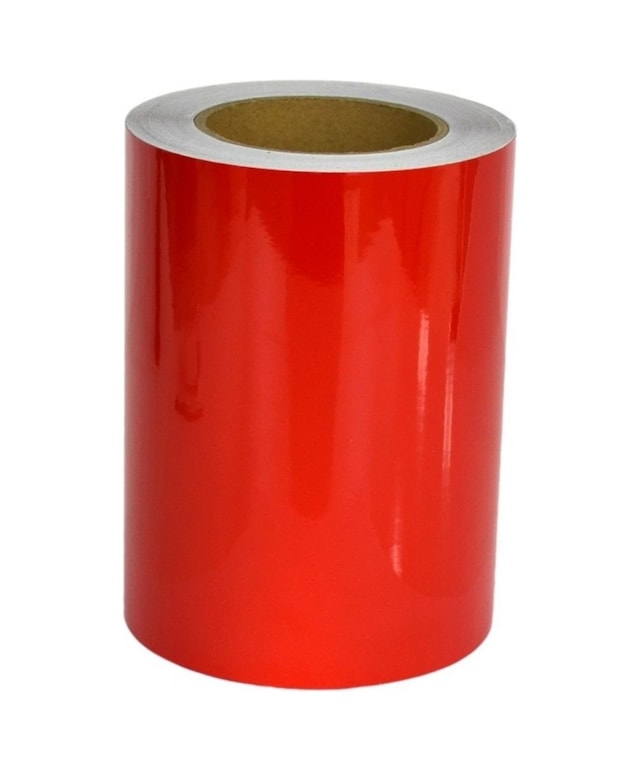 Fosforlu Bant 17 Cm X 5 Metre Kırmızı