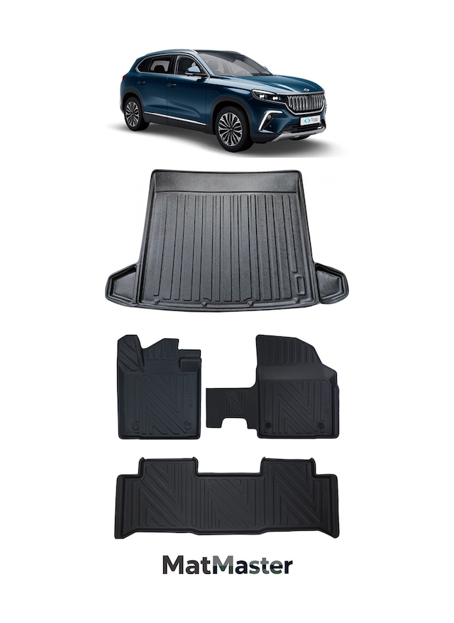 Togg T10x 2026 Model 5d Premium Ekstra Havuzlu Paspas Ve Bagaj Havuzu Set