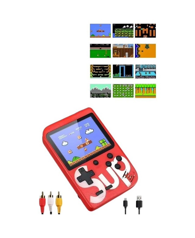 Nostalji Oyunlu Mini Atari Gamebox 400 Oyunlu El Atarisi Diğer