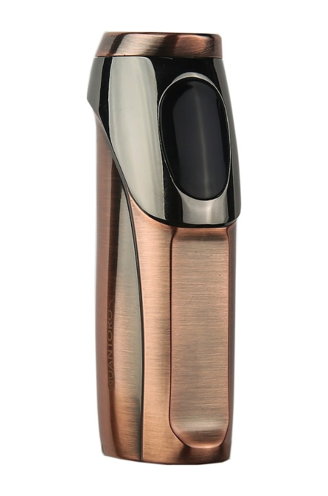 Quantoro 3 Torch Pürmüz Elektrikli Bakır Metal Puro Çakmağı - Trz1062