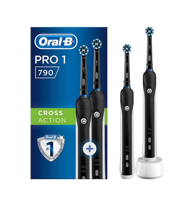Oral-B Pro1 790 Black Edıtıon 1+1 Elektrikli Diş Fırçası