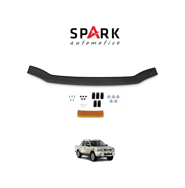 Nissan Skystar 2001-2012 Yılları Arası Ön Kaput Rüzgarlığı 3mm Siyah