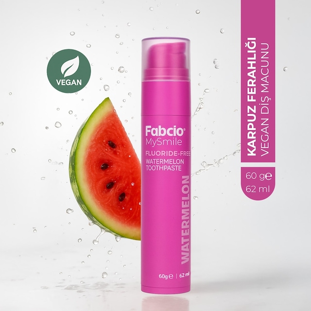 Fabcio Mysmile Florürsüz Diş Macunu Karpuz Ferahlığı Tam Koruma