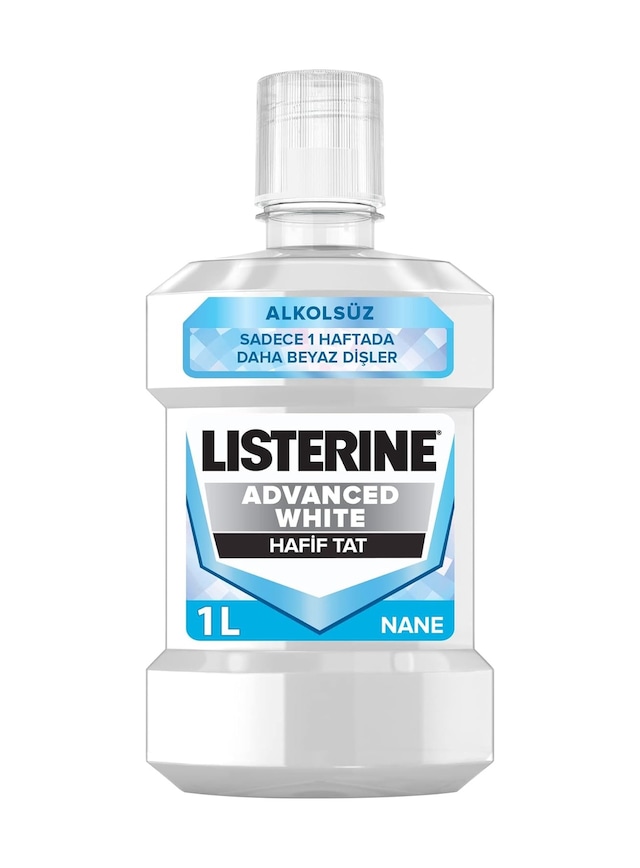 Advanced White Ağız Bakım Ürünü, Zorlu Lekeleri Hafifletmeye Yardımcı Olur, Hafif Tat, Sıfır Alkol, Name Aroma