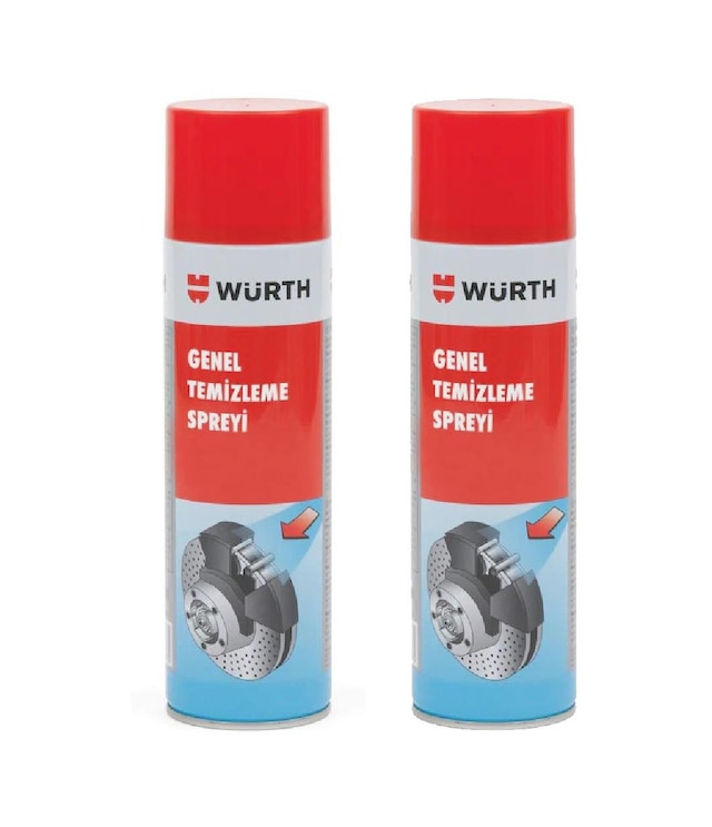Würth Fren Balata ve Genel Temizleme Spreyi 2 x 500 ML