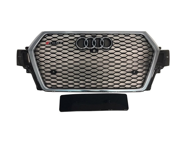 Audi Q7 Rsq7 Ön Panjur Izgara 2015 / 2019 Krom Siyah