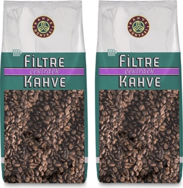 Kahve Dünyası Filtre Kahve Çekirdek 2 x 1 KG