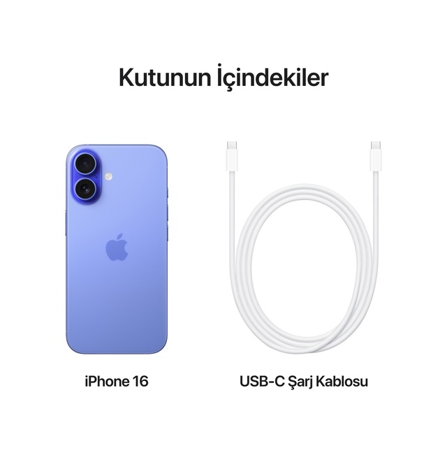 Apple iPhone 16 128 GB (Apple Türkiye Garantili)