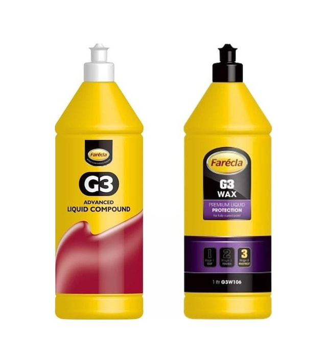 Farecla G3 Sıvı Pasta 1 Litree ++ Farecla G3 Wax Cila 1 Litre