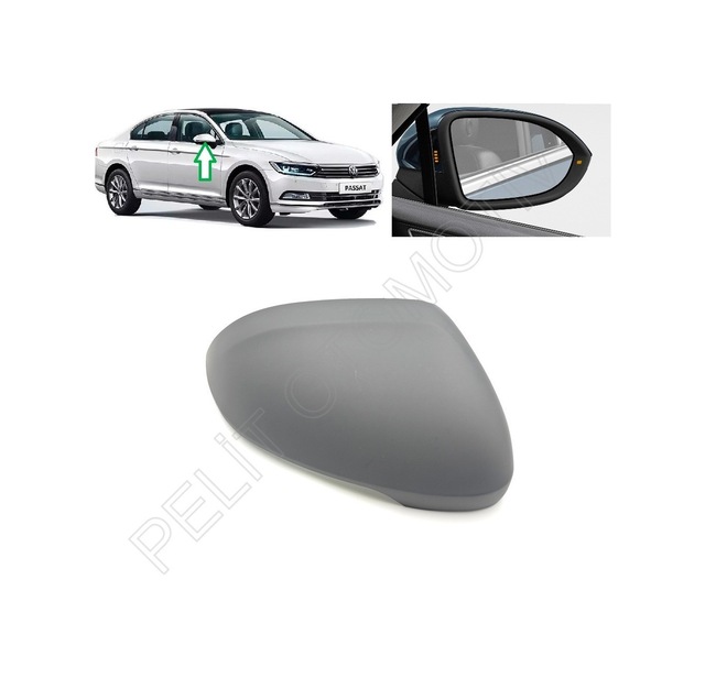 Passat B8 Ayna Kapağı Sağ Çevre Aydınlatma Delikli 3g0857538j Astarlı