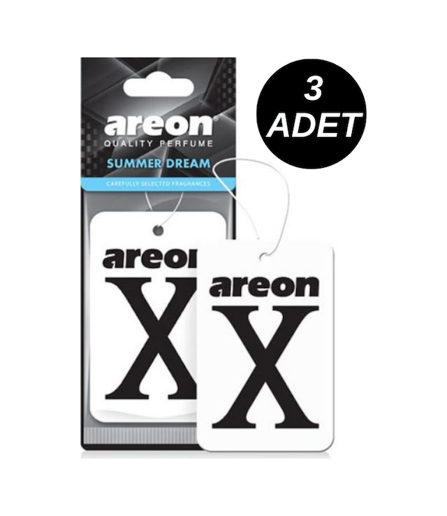 Areon X Summer Dream 3'lü Oto Araç Kokusu