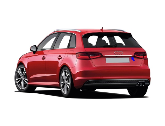 S-Dizayn Audi A3 Hb Krom Bagaj Çıtası 2013-2017