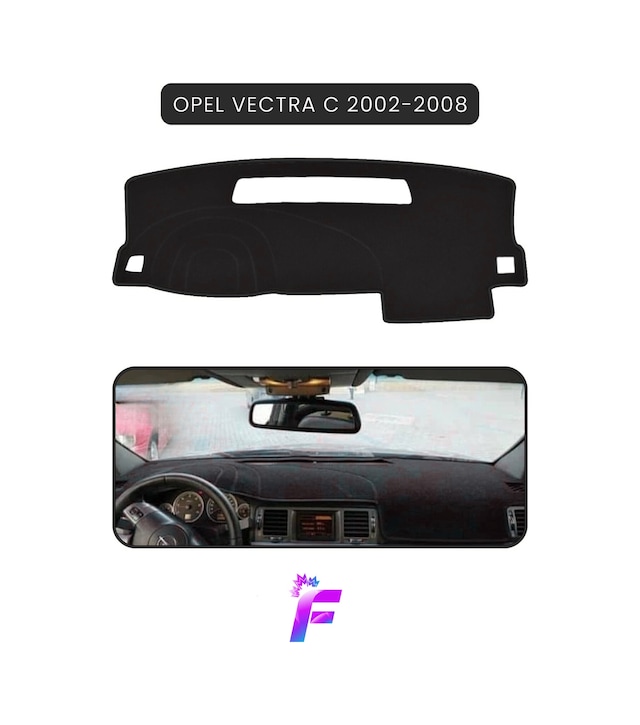 Opel Vectra C 2002-2008 Uyumlu Torpido Örtüsü Araca Özel Üretim Kolay Montaj Koruma T66 Torpido Halısı