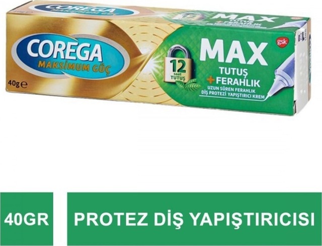 Max Tutuş Ferahlık Diş Protezi Yapıştırıcı 40 G
