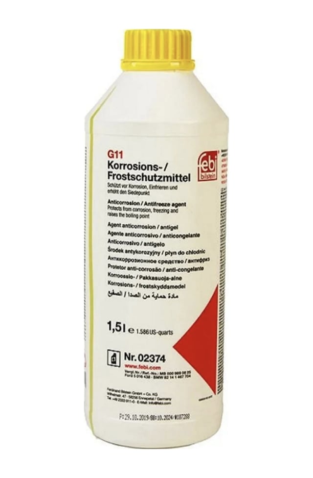 Febi Sarı Antifriz 1,5 L Peugeot / Citroën / Renault Uyumlu