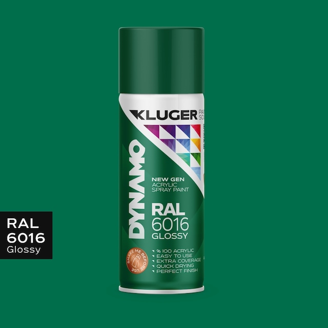 Kluger Yeşil Spey Boya Ral 6016