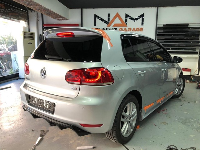 w Golf 6 Arka Tampon Difüzör Difizör Golf 6