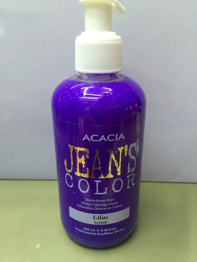 Jeans color lilac discount