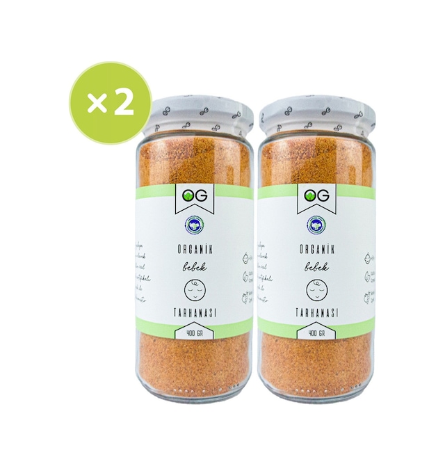 OG natural 2'li Organik Bebek Tarhanası +6 Ay