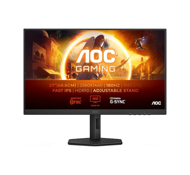 Aoc Q27G4XF 27" 0.5 Ms 180 Hz Adaptive-Sync QHD Fast IPS HDR10 Oyuncu Monitörü