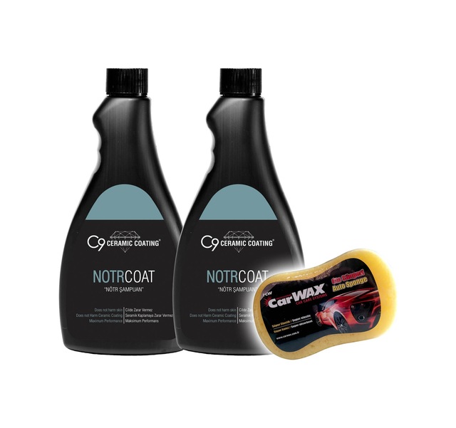 C9 - Notr Coat - Nötr Şampuan - 500 Ml - 2 'Li Set