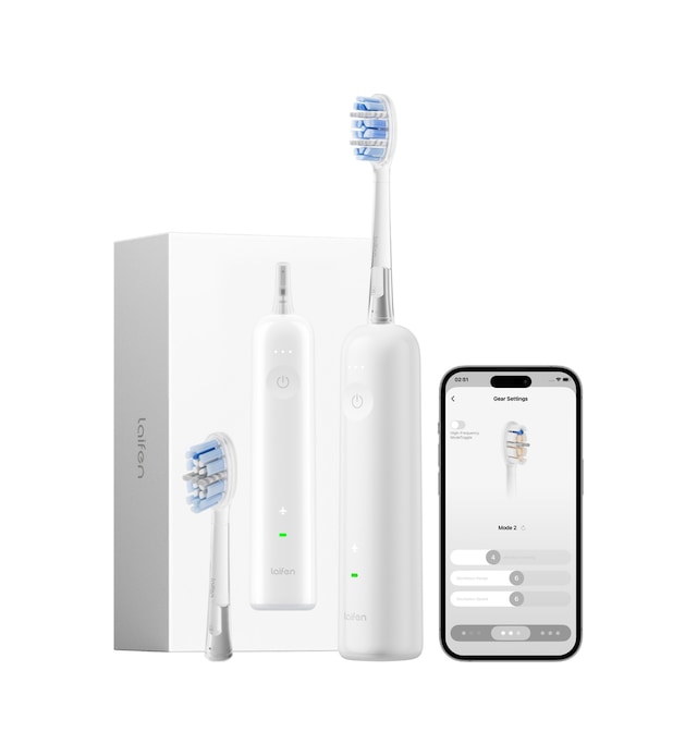 Laifen Wave Pro Abs Beyaz Elektrikli Diş Fırçası Beyaz