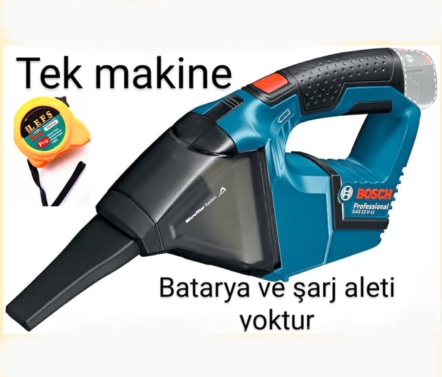 Gas 12 V Araç Süpürgesi Solo - Batarya Ve Şarj Aleti Yoktur
