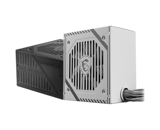 MSI MAG A650BNL 120MM FAN POWER SUPPLY White 650W PSU 80+ Bronze