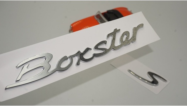 Porsche Boxster S Bagaj 3M 3D Abs Yazı Logo Amblem (549220761)