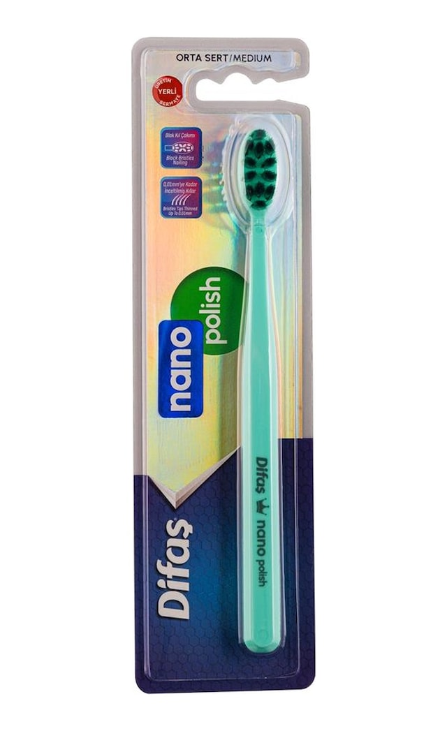 Nano Polish Orta Sert Diş Fırçası