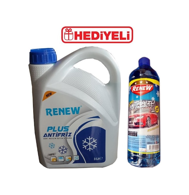 Renew Plus Yeşil Antifriz -40c - 3 Litre