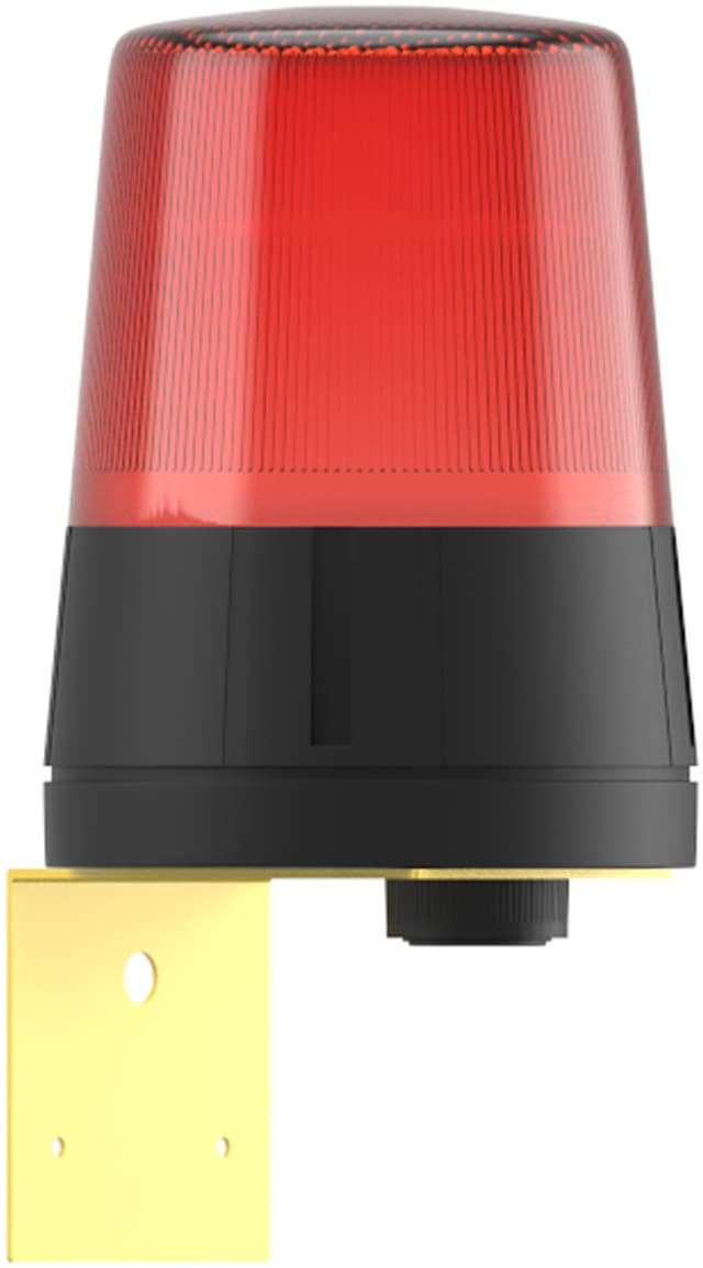 Mesan Ø110 İkaz Lamba Xenon Çakar Buzzer L Montaj Kırmızı 220vac Ms 888.1.220vac