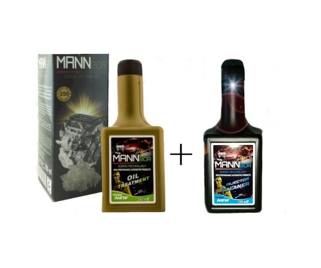Mannbor Nano Gold Bor Elmas Yağ Katkısı Enjektör Temizleyi.250Ml