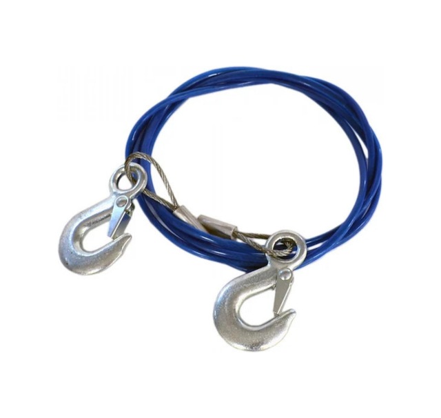 Carub BR1720502 Çelik İzoleli Çekme Halatı 2.5 M 2 Ton