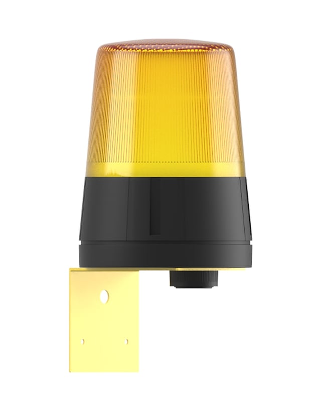 Mesan Ø110 İkaz Lamba Xenon Çakar Buzzer L Montaj Turuncu 220vac Ms 888.3.220vac
