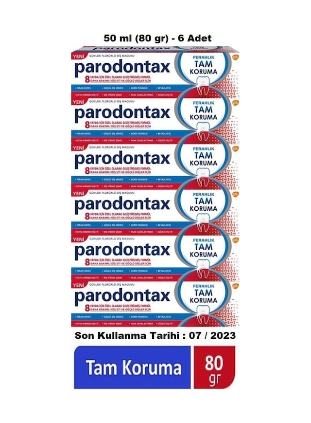 50ml 80 Gr - 6 Adet