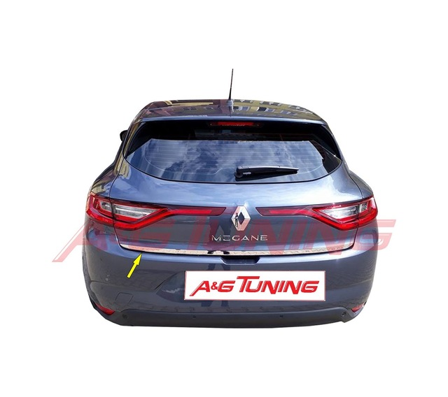 Renault Megane 4 Hb Krom Bagaj Alt Çıta Formlu 2016 Ve Sonrası Pa