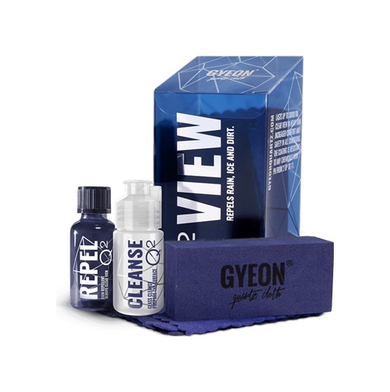 Gyeon Q2 View Sio2 - Cam Su Itici Kaplama Seti 20Ml