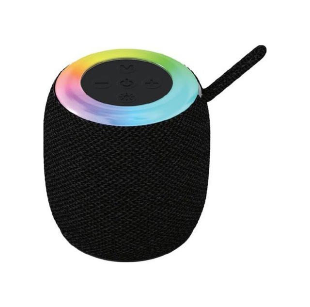 Bluetooth Hoparlör Rgb Işıklı Usb Fm Destekli Radyo D10