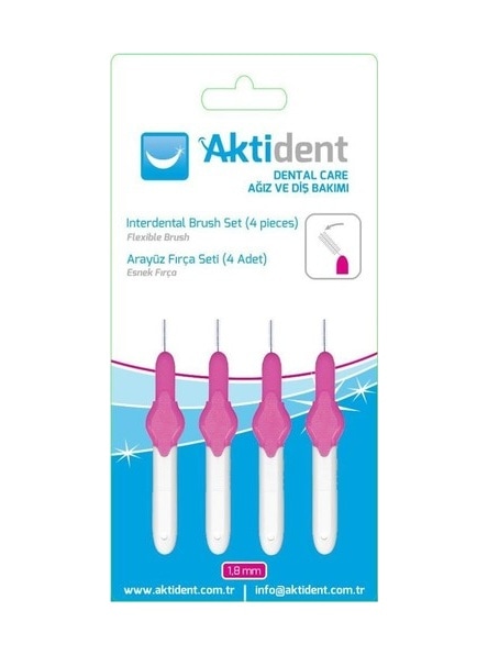 Aktident Arayüz Fırça Seti 4'lü 1.8 MM