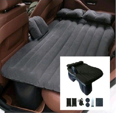 Araç İçi Şişme Yatak 2 Adet Yastıklı 12v Pompa + Yastık Seti
